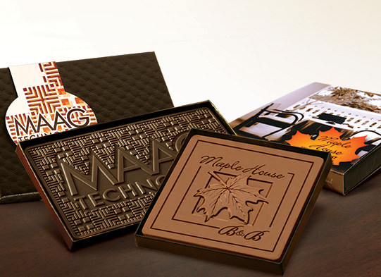 CUSTOM MOLDED CHOCOLATE BARS